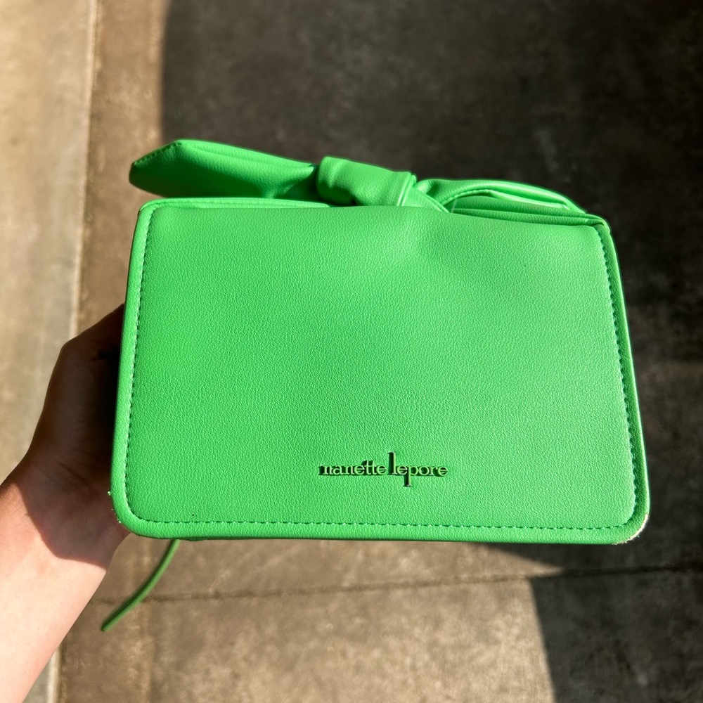 Nanette Lepore Vibrant Green Crossbody Bag